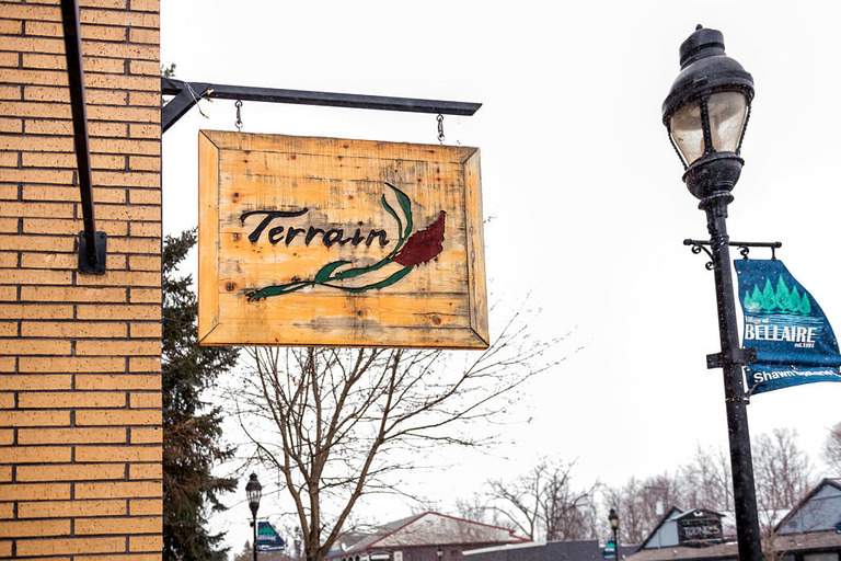 Terrain restaurant sign in Bellaire