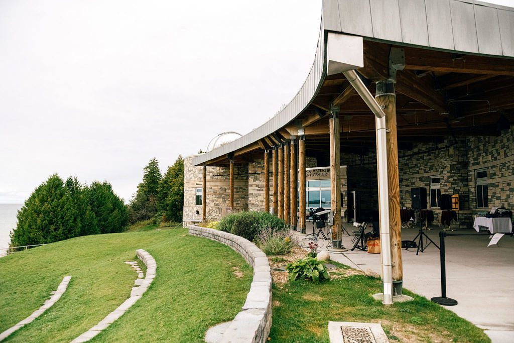 Headlands International Dark Sky Park observatory and amphitheater.