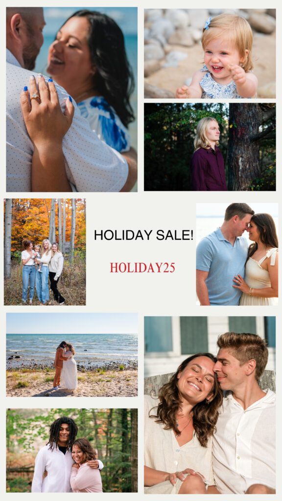 Current image: a collage of photos taken by Tracy Grant in Northern, Michigan